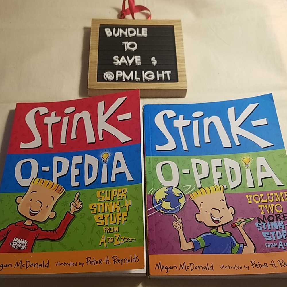 Stink-o-pedia Books by Megan McDonald Set of 2
